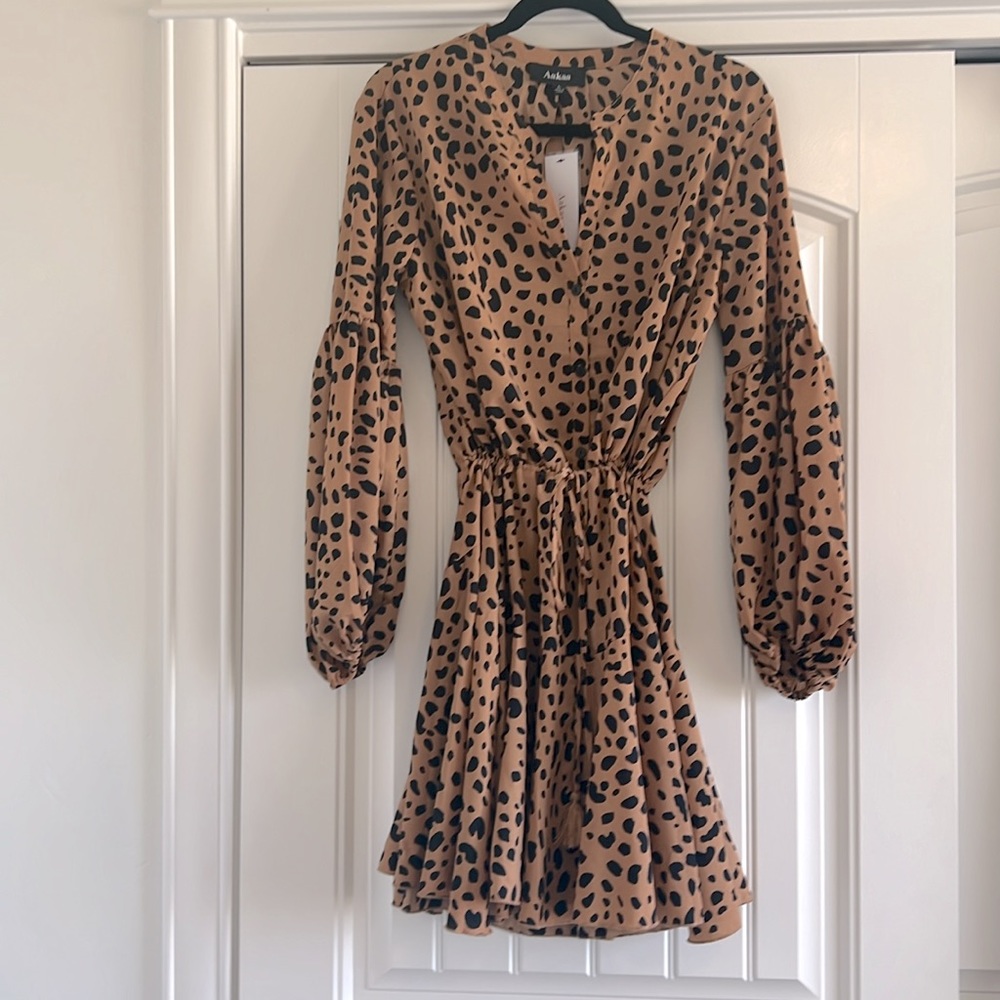 Leopard Print dress - L